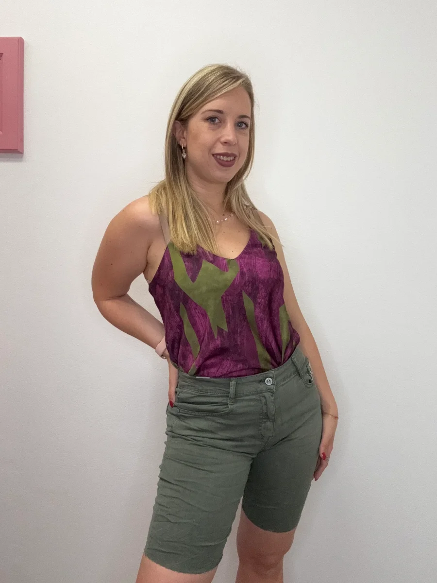 Short jeans tasca paillettes - abbigliamento - Stilosa - immagine 8