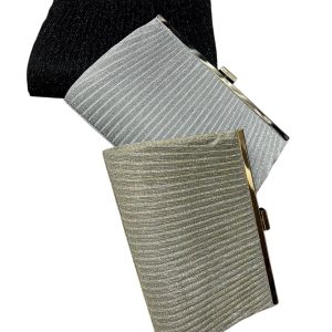 Clutch conchiglia lurex - Borsa - Stilosa