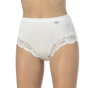 ART. 13063 CULOTTE WITH MONOELASTIC COTTON LACE