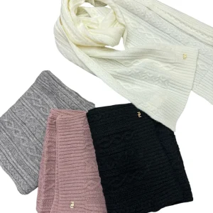 Sciarpa lavorazione treccia - abbigliamento - Artigli