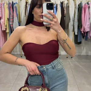 Body lycra con particolare