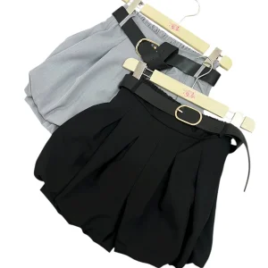 Short palloncino con cintura - abbigliamento - Stilosa