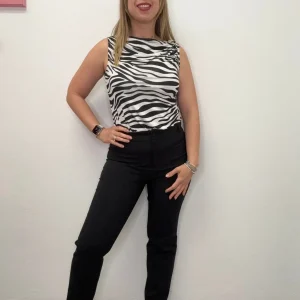 Pantalone sigaretta bottone - abbigliamento - Artigli