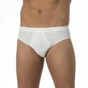 ART. 30435 LOTTO DA 3 SLIP SENZA PENCE COTONE PETTINATO 100%