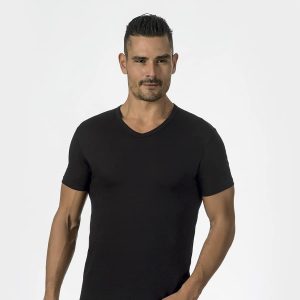 ART. 30513 M/M v-neck seamless 100% cotton