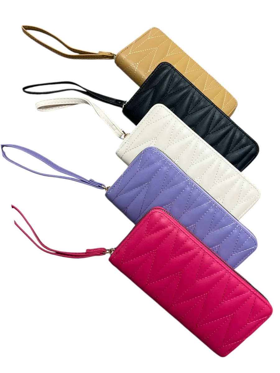 Portafoglio trapuntato zip - Borsa - Stilosa