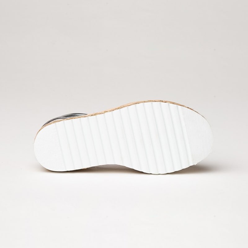 ALMA SCARPA IBICENCA DONNA PELLE E PAILLETTES COLORE ORO - immagine 5