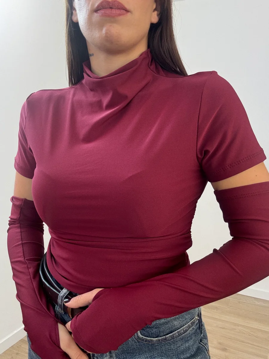 Maglia manicotti lycra - immagine 4