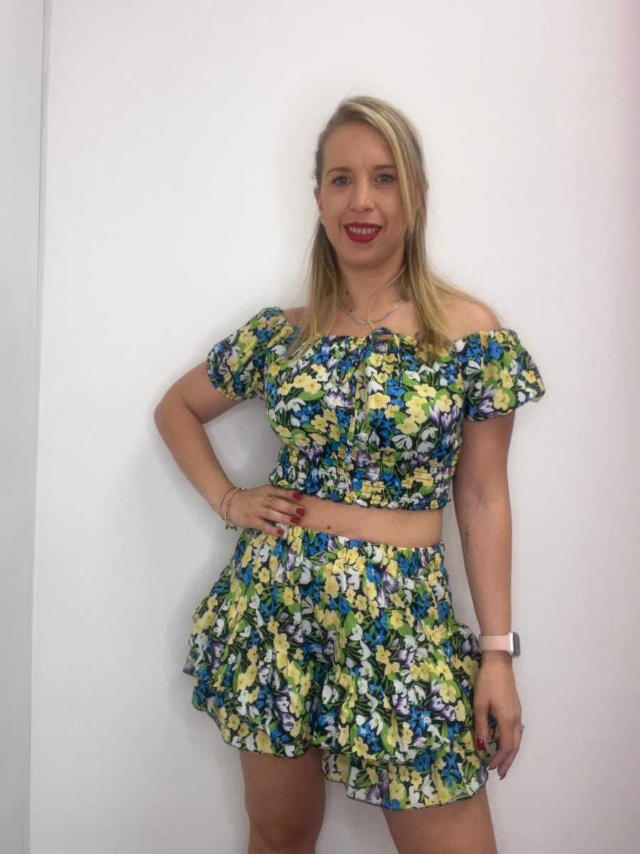 Completo top e short - abbigliamento - Stilosa - immagine 2