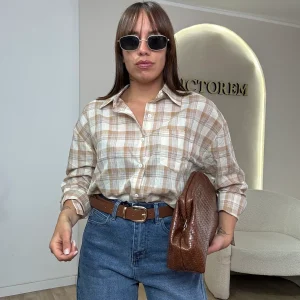 Camicia quadri cotone