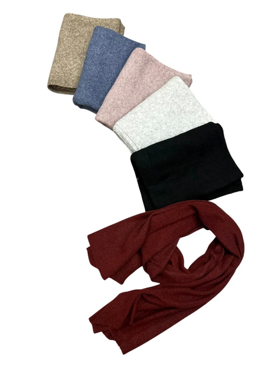 Sciarpa basic lana/viscosa - abbigliamento - Stilosa