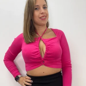 Top costina lacci intr - abbigliamento - Stilosa