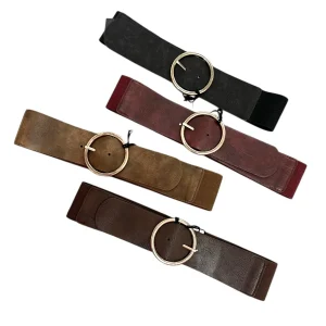 Cintura elastica fibbia rotonda metallo - Cintura - Stilosa