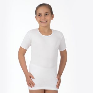 ART. 60204 BABY GIRL HALF SLEEVE 100% FLEECE COTTON