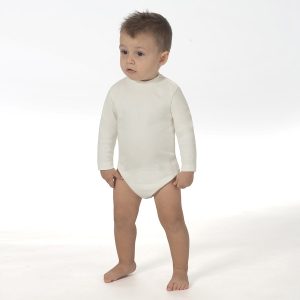 ART. 60208 BODY LUPETTO M/L 100% COTONE FELPATO