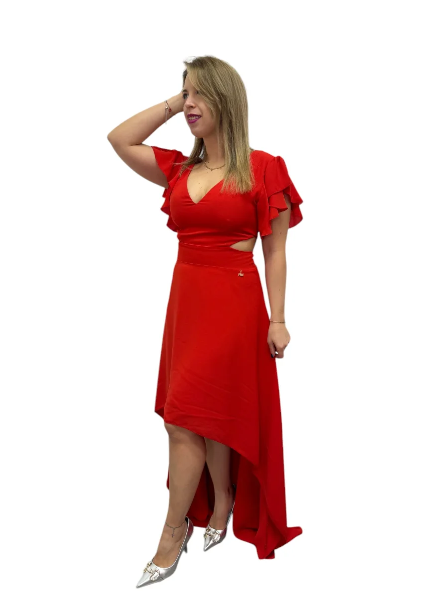 Abito asimmetrico aperture - abbigliamento - Artigli - immagine 2