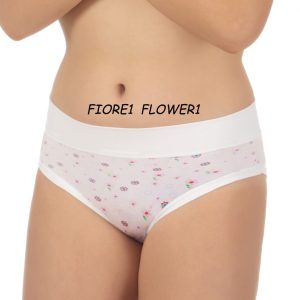 ART. 60223 SLIP BIMBA STAMPA FIORI COTONE BIELASTICO