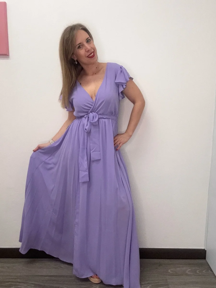 Abito con volant alle maniche - abbigliamento - Artigli - immagine 2