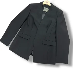 Giacca senza collo con tasche - abbigliamento - Jiveley