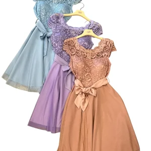 Abito ruota princess pizzo - abbigliamento - Stilosa