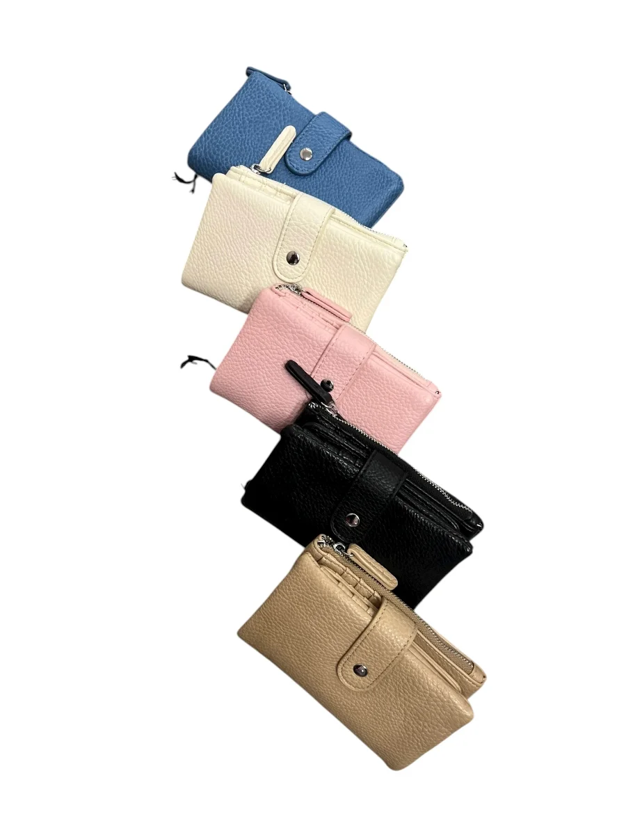 Portafoglio con chiusura bottone - Borsa - Stilosa