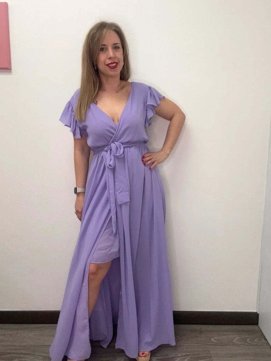 Abito con volant alle maniche - abbigliamento - Artigli - immagine 3