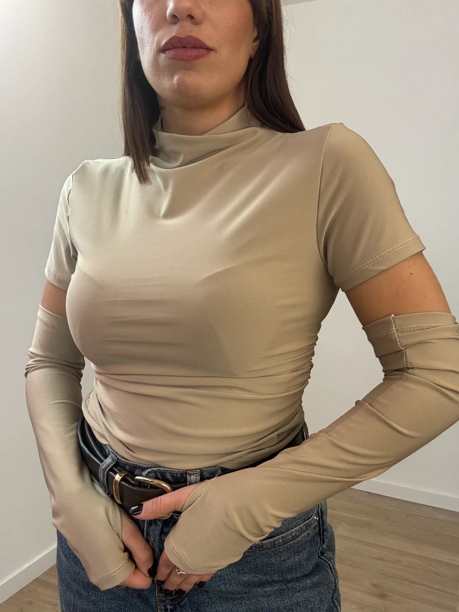 Maglia manicotti lycra - immagine 6