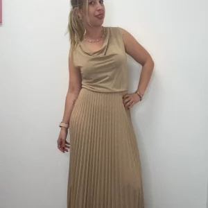 ABito lurex plissè sotto - abbigliamento - Artigli