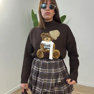 Maglia Teddy lana rasata