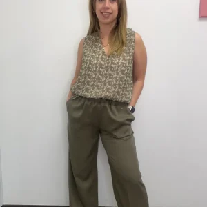 Canotta fantasia curvy militare - abbigliamento - Jiveley