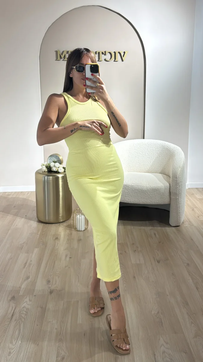 Vestito costine low cost - immagine 4