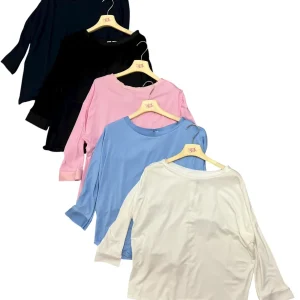 Maglia over con profilo in raso - abbigliamento - Stilosa