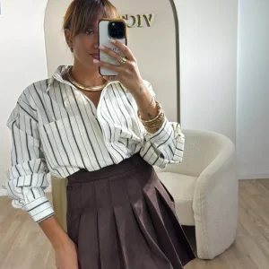 Gonna plissè in dainetto