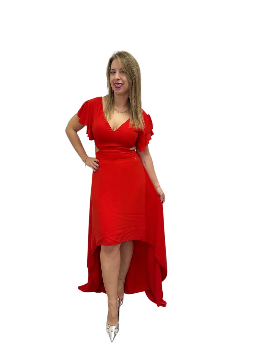 Abito asimmetrico aperture - abbigliamento - Artigli - immagine 4