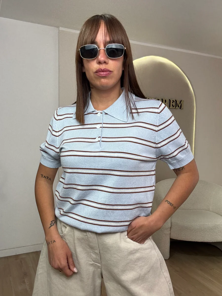 Maglia polo mezza manica - immagine 3