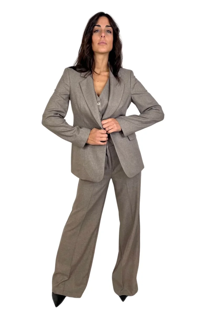 Angela Davis - Giacca spigata - Art. PI9CO17 - immagine 2