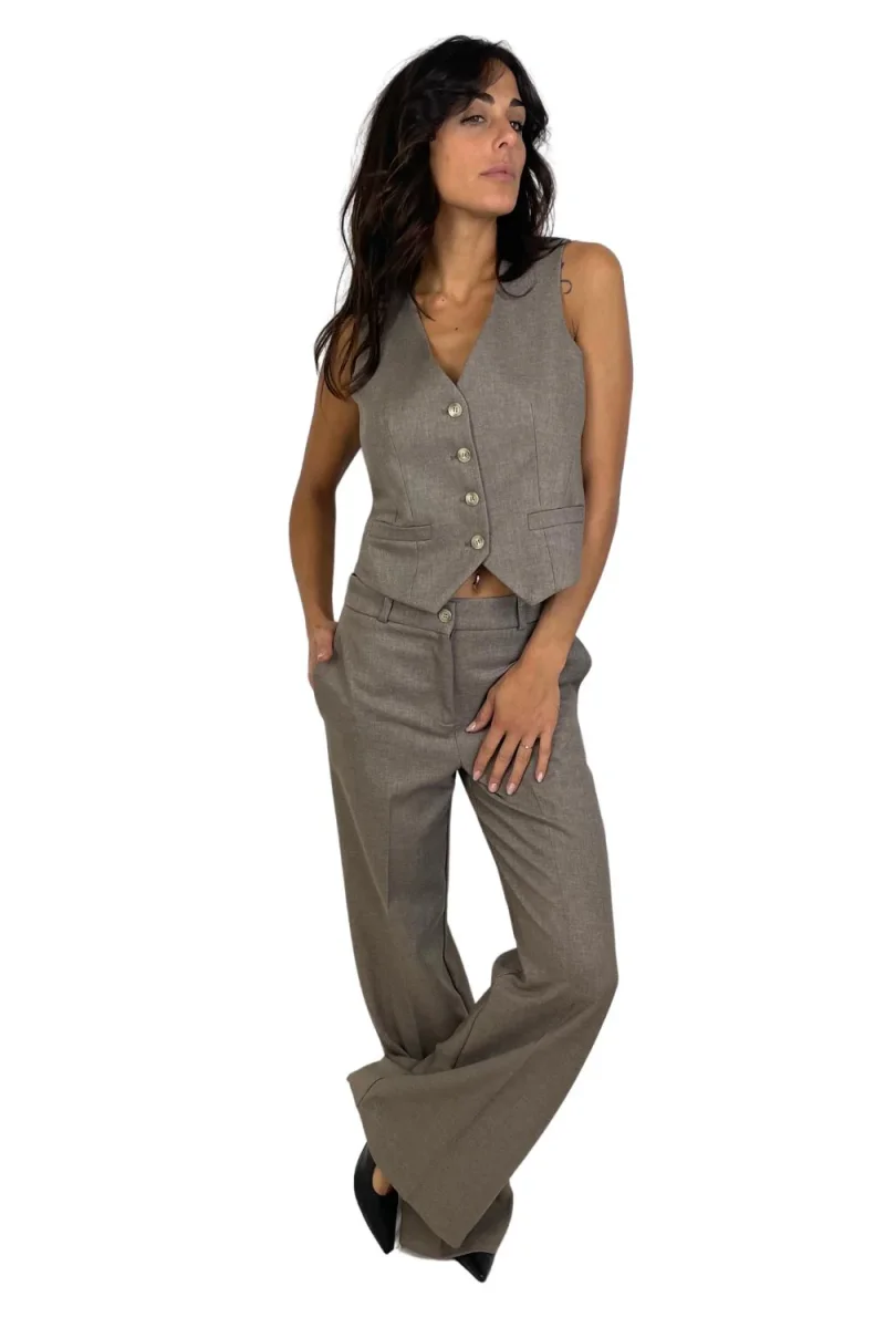 Angela Davis - Gilet spigato - Art. PI9CO18