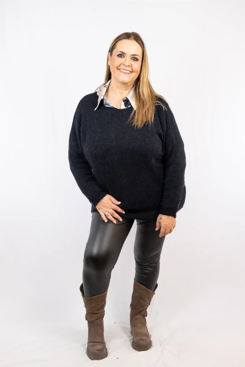 SusyStar - Pullover scollo barca Art. STDE34 - immagine 2