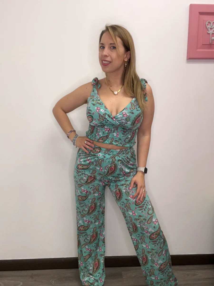 Completo top lacci - abbigliamento - Stilosa