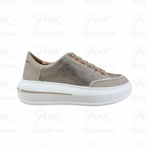 ALEXANDER SMITH Lancaster Woman Sneaker ASBDLSW-1868-BGE Beige.