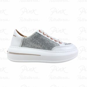 ALEXANDER SMITH Lancaster Woman Sneaker ASBDLSW-1868-SLV Silver.
