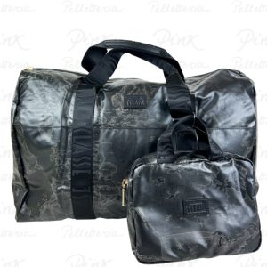 ALVIERO MARTINI PRIMA CLASSE Borsone Pieghevole +Mini Beauty S022 6900 0001 Nero