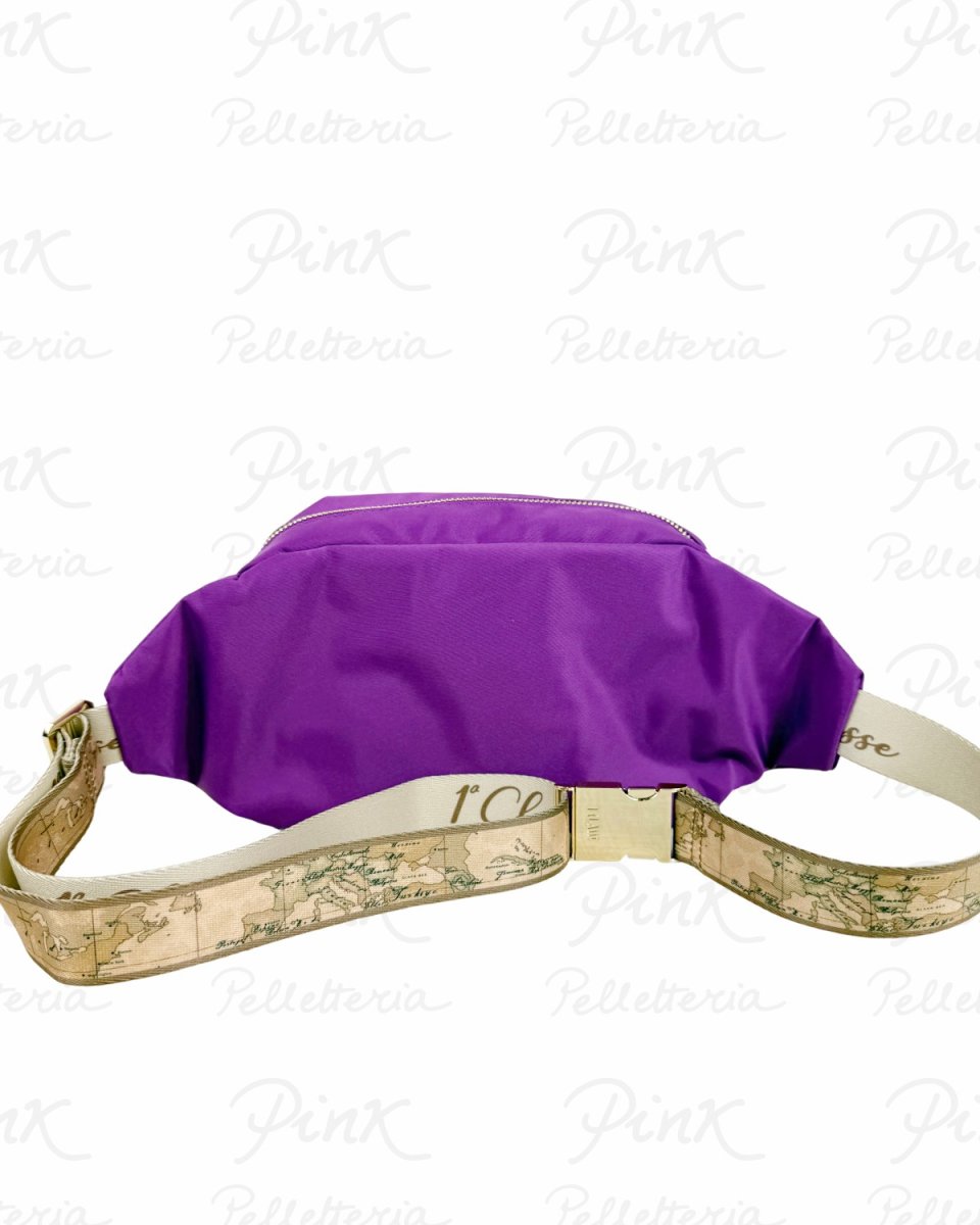 ALVIERO MARTINI PRIMA CLASSE Breeze Nylon Marsupio LE49-9762-0261 Viola Bouganville - immagine 3