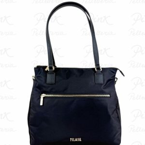 ALVIERO MARTINI PRIMA CLASSE Breeze Nylon Shopper/Zaino c/Tracolla LE48-9762-0001 Nero