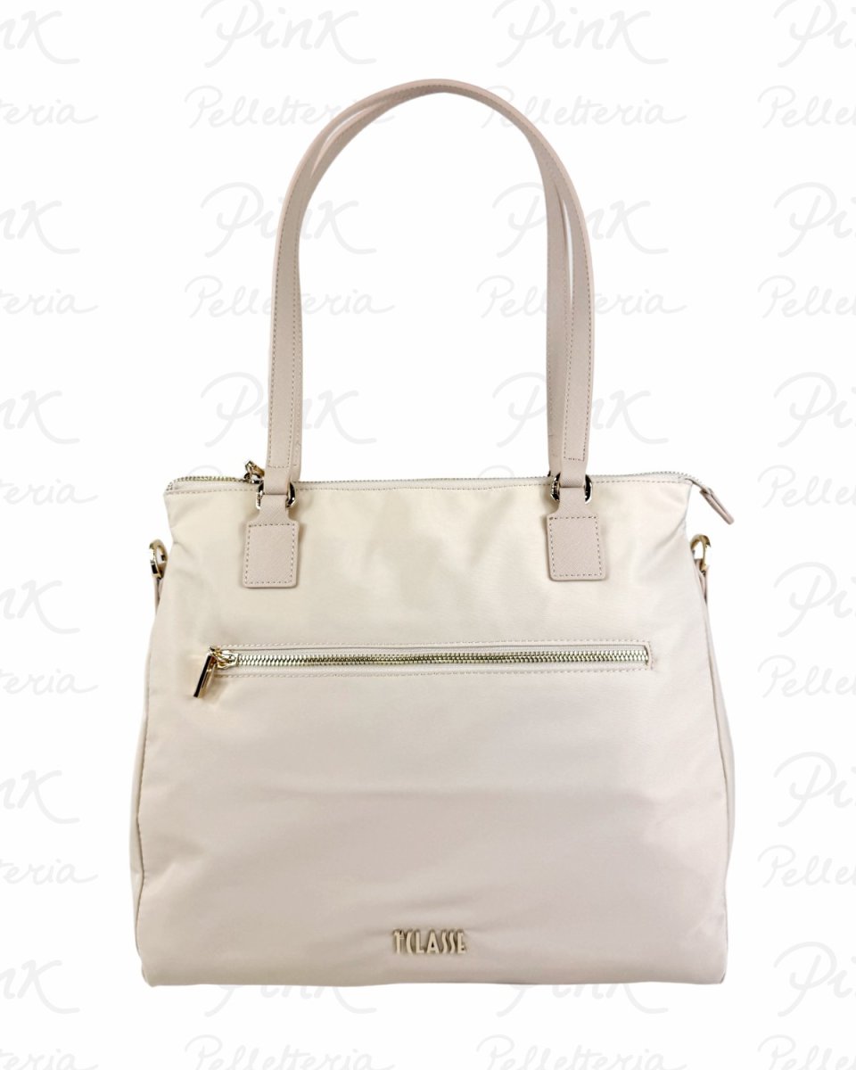 ALVIERO MARTINI PRIMA CLASSE Breeze Nylon Shopper/Zaino c/Tracolla LE48-9762-0928 Champagne - immagine 2