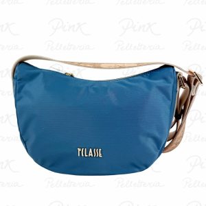 ALVIERO MARTINI PRIMA CLASSE Breeze Nylon Tracolla Mezzaluna Piccola GZ67-9762-0136 Blu Pacifico