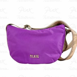 ALVIERO MARTINI PRIMA CLASSE Breeze Nylon Tracolla Mezzaluna Piccola GZ67-9762-0261 Viola Bouganville