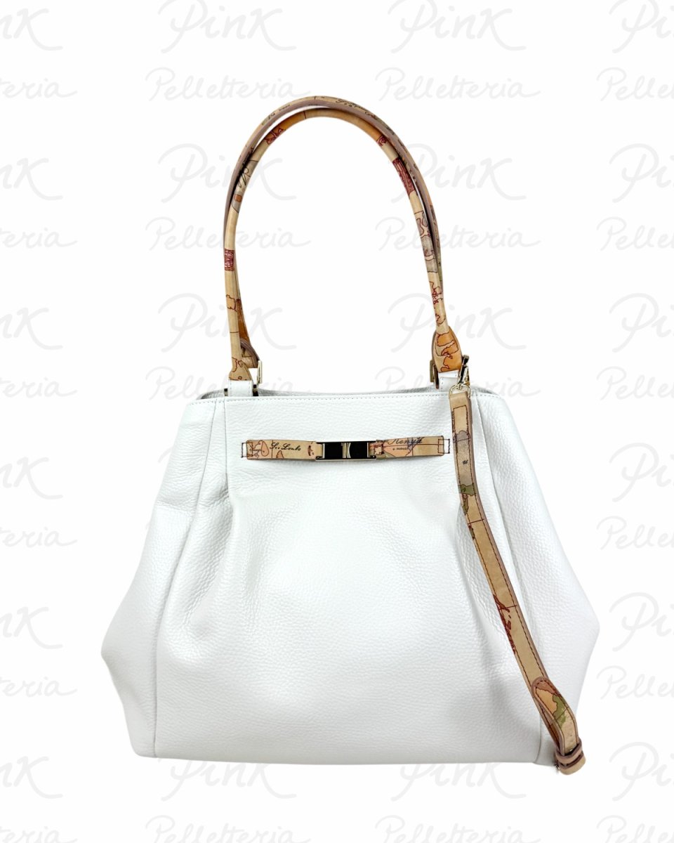 ALVIERO MARTINI PRIMA CLASSE Country Bag Maxi Shopper LF01-S630-0905 Avorio - immagine 2