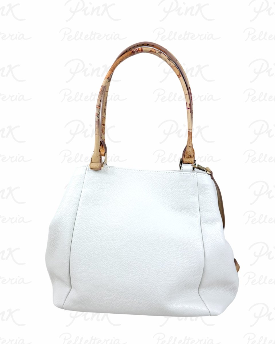 ALVIERO MARTINI PRIMA CLASSE Country Bag Maxi Shopper LF01-S630-0905 Avorio - immagine 3