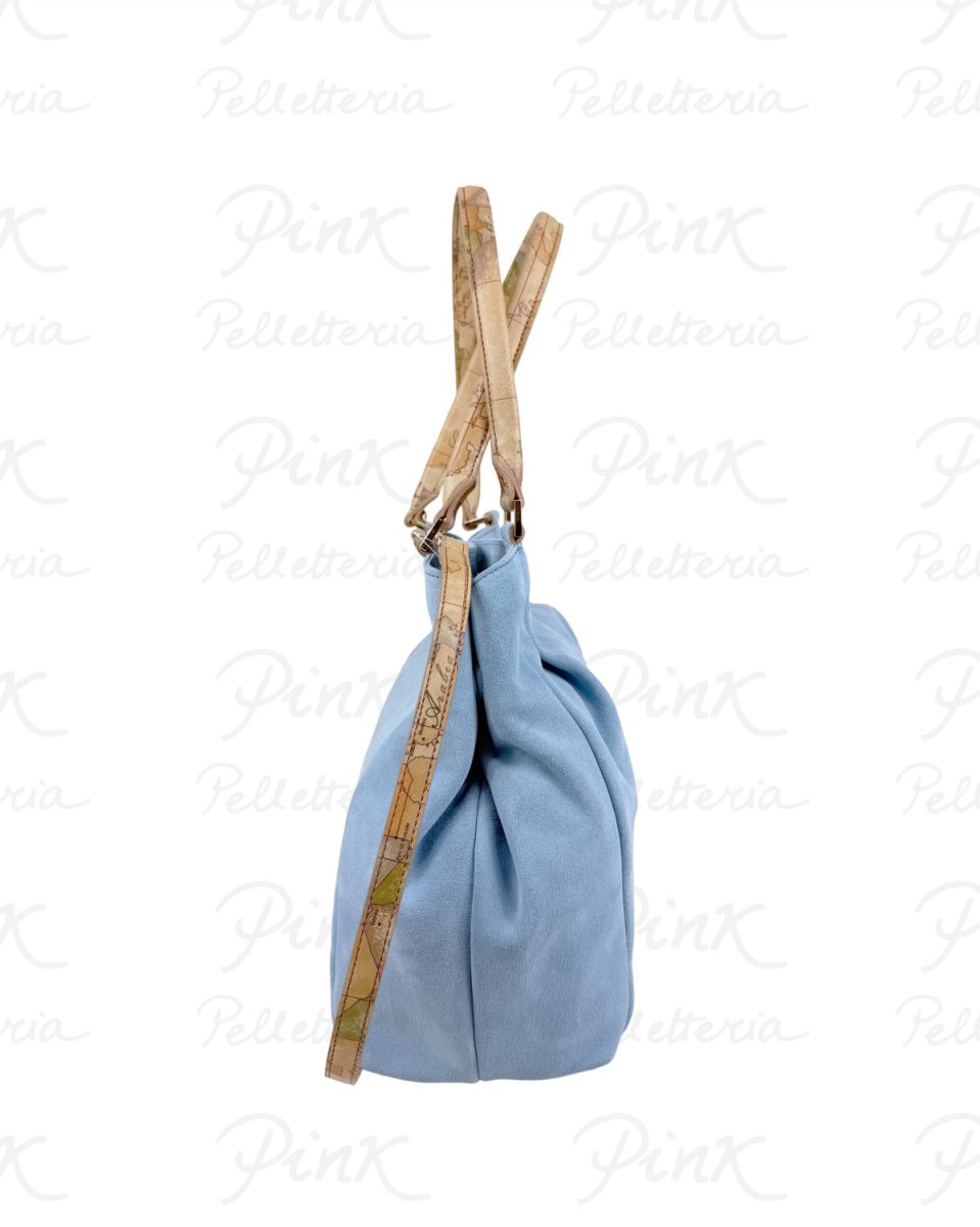 ALVIERO MARTINI PRIMA CLASSE Country Bag Maxi Shopper LF01-S646-0186 Azzurro Cielo - immagine 4
